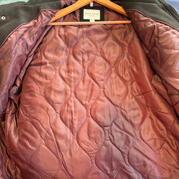 Cole Haan Men’s Black Melton Jacket, Size XL, Like New! - Picture 12 of 14